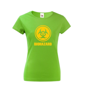 Dámske tričko Biohazard - ideálne pre Geekov a hráčov počítačových hier