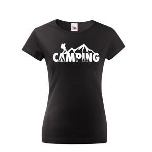 Dámske tričko Camping - ideálne tričko na kempovanie