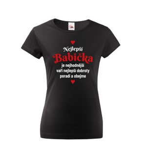 Dámske tričko najlepšia babička - ideálny darček k narodeninám pre babičku