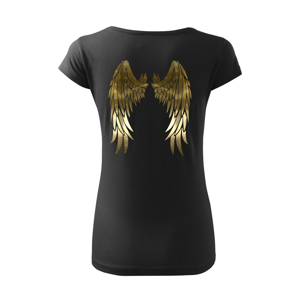Dámske tričko s anjelskými krídlami na chrbte - skvelý darček pre ženu