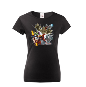Dámské tričko s potlačou Marvel postavy - ideálny darček pre fanúšikov Marvel