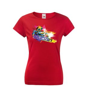 Dámské tričko s potlačou Rocket- ideálny darček pre fanúšikov Marvel