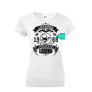 Dámské tričko Zrodenie legendy - Heureka recenze 98 %