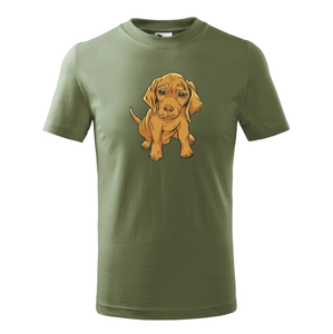 Detské tričko pre milovníkov psíkov - šteniatko