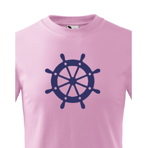 Detské tričko pre zadákov - tričko na vodu pre malého kapitána lode
