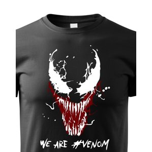 Detské tričko s potlačou Venom od Marvel - ideálny darček pre fanúšikov