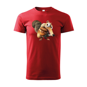 Detské tričko s veveričkou Scrat z Doby ľadovej - darček na narodeniny
