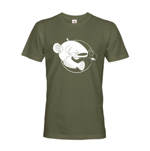 Originálne tričko pre rybárov s motívom sumca