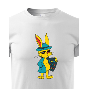 Originální triko s velikonočním zajícem - ideální vtipný potisk