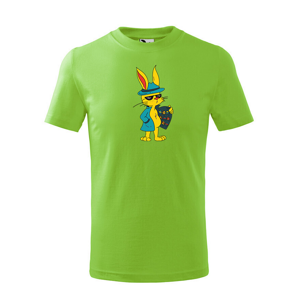 Originální triko s velikonočním zajícem - ideální vtipný potisk