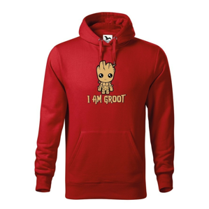 Pánská  mikina Groot z filmu Strážci galaxie - Ja som Groot na mikine