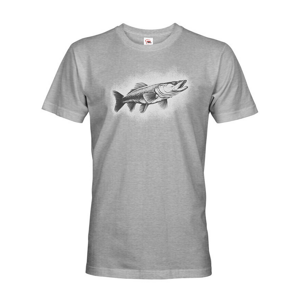 Pánské rybárské tričko s potlačou Šťuky - skvelý darček pre rybárov