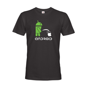 Pánské tričko  Android vs Apple - ideální triko pro Geeky
