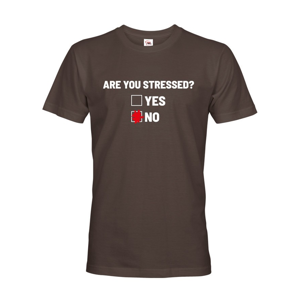 Pánske tričko Are you stressed? - ideálne tričko do práce