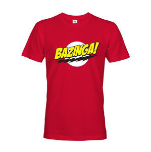Pánské tričko Bazinga -Teorie velkého třesku 
