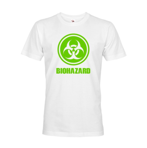 Pánske tričko Biohazard - ideálny pre Geekov a hráčov počítačových hier