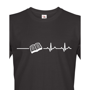 Pánske tričko milovníkov knižiek a čítania