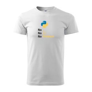 Pánske tričko pre programátorov No problem
