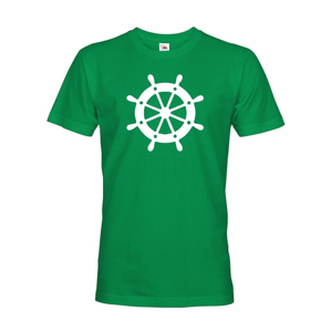Pánske tričko pre zadákov - tričko na vodu pre kapitána lode