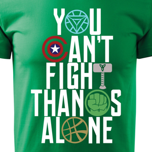 Pánske tričko s motívom Avengers 2 Infinity war