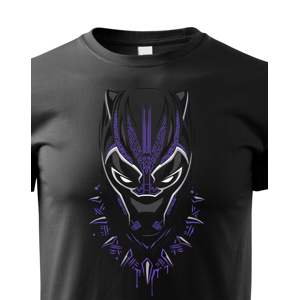 Pánské tričko s potiskem Black Panther ze série MarvelDětské tričko s potiskem Black Panther ze série Marvel