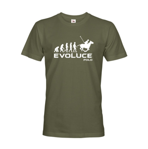 Pánske tričko s potlačou Evolúcie Pólo - skvelý a originálny darček