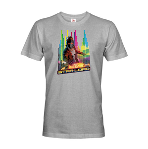 Pánské tričko s potlačou Star-Lord DJ - ideálny darček pre fanúšikov Marvel