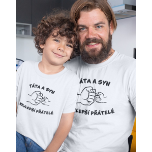 Set tato a syn - ideálne rodinné tričká 