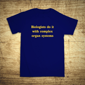 Tričko s motívom Biologists