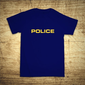 Tričko s motívom Police