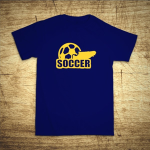 Tričko s motívom Soccer