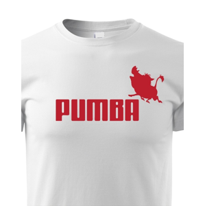Vtipné tričko s potlačou Pumba - originálny darček nielen k narodeninám